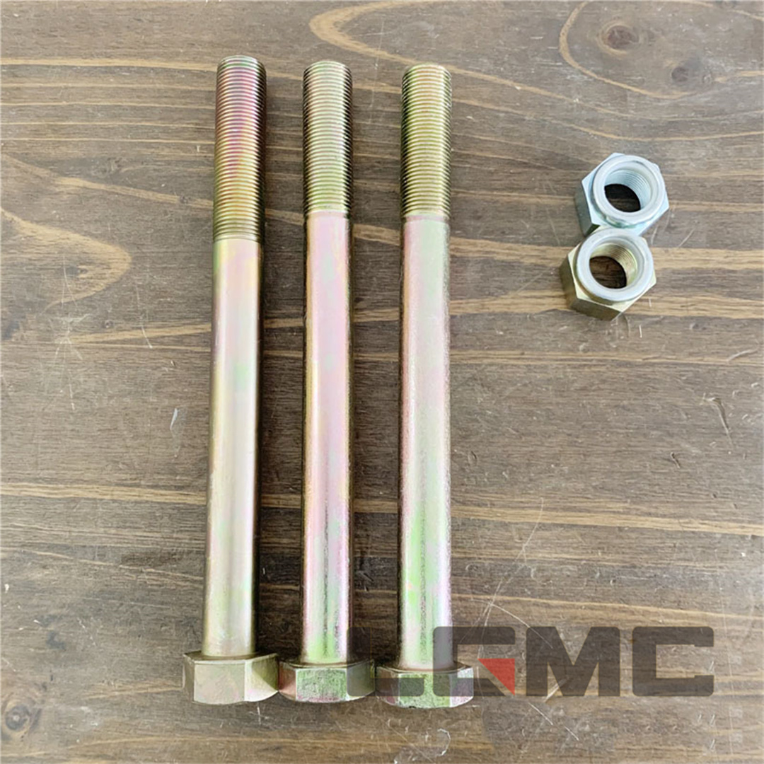 01B0353 03B0200 Front and rear axle fixing bolts and nuts