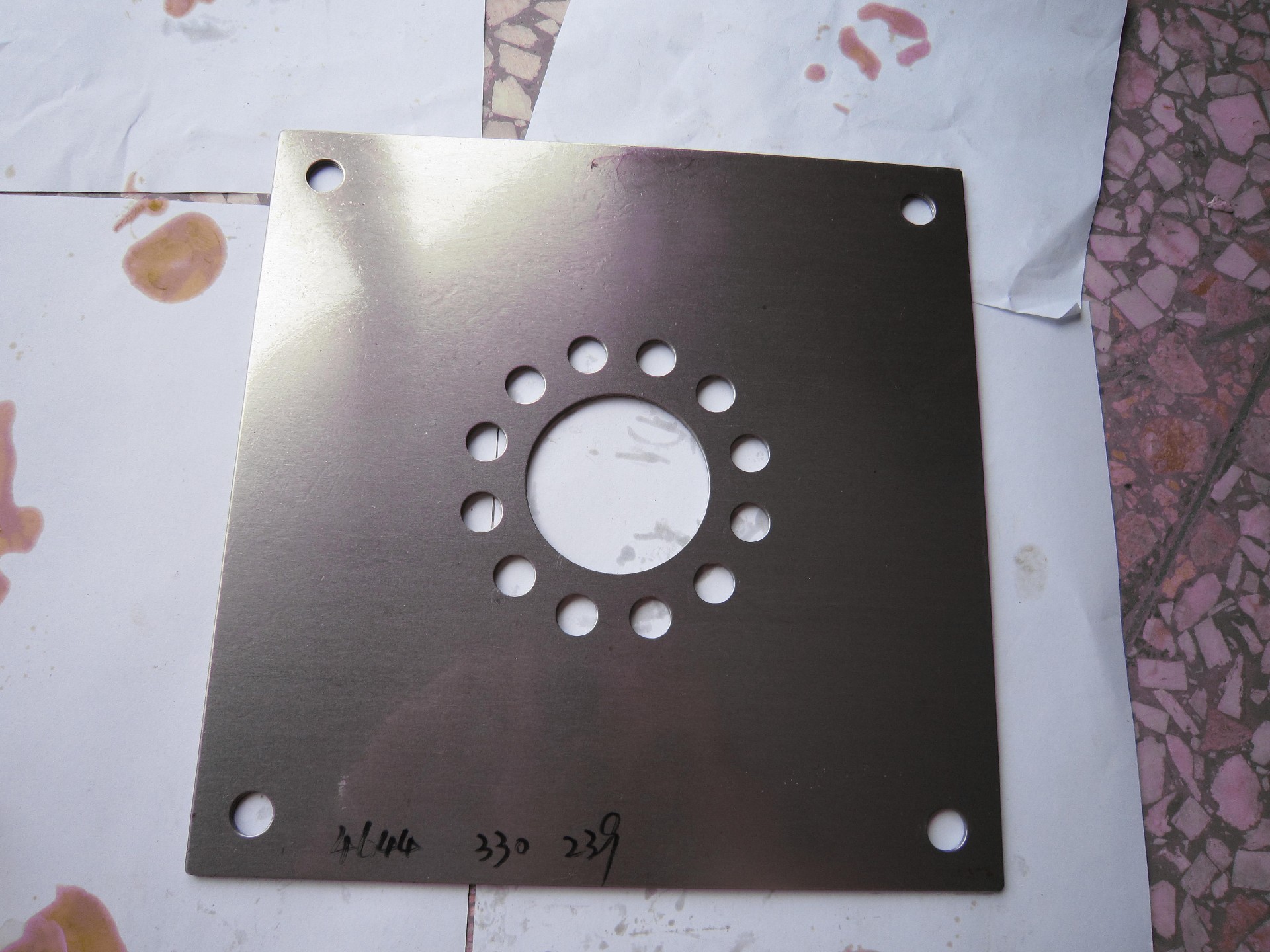 4644330239 DIAPHRAGM SQUARE ELASTIC PLATE