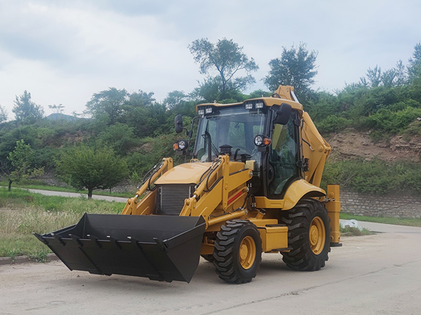 LC388H LB388H backhoe loader Graber travling model for Russia